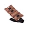 The Deluxe Cuff® Ankle and Wrist Weight; 10 lb, Brown