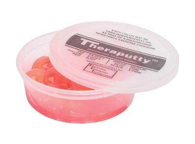 Theraputty Exercise Putty, Red, 6 Ounce
