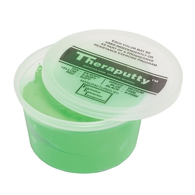 CanDo®  Theraputty® Exercise Material; 1 lb, Green, Medium