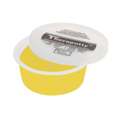 CanDo® Sparkle Theraputty® Exercise Material; 2 oz, Yellow, X-Soft
