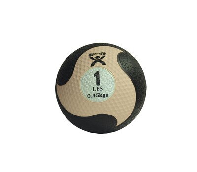 CanDo® Firm Medicine Ball; 8 Diameter, Tan, 1 lb