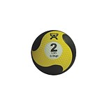 CanDo® Firm Medicine Ball; 8 Diameter, Yellow, 2 lb