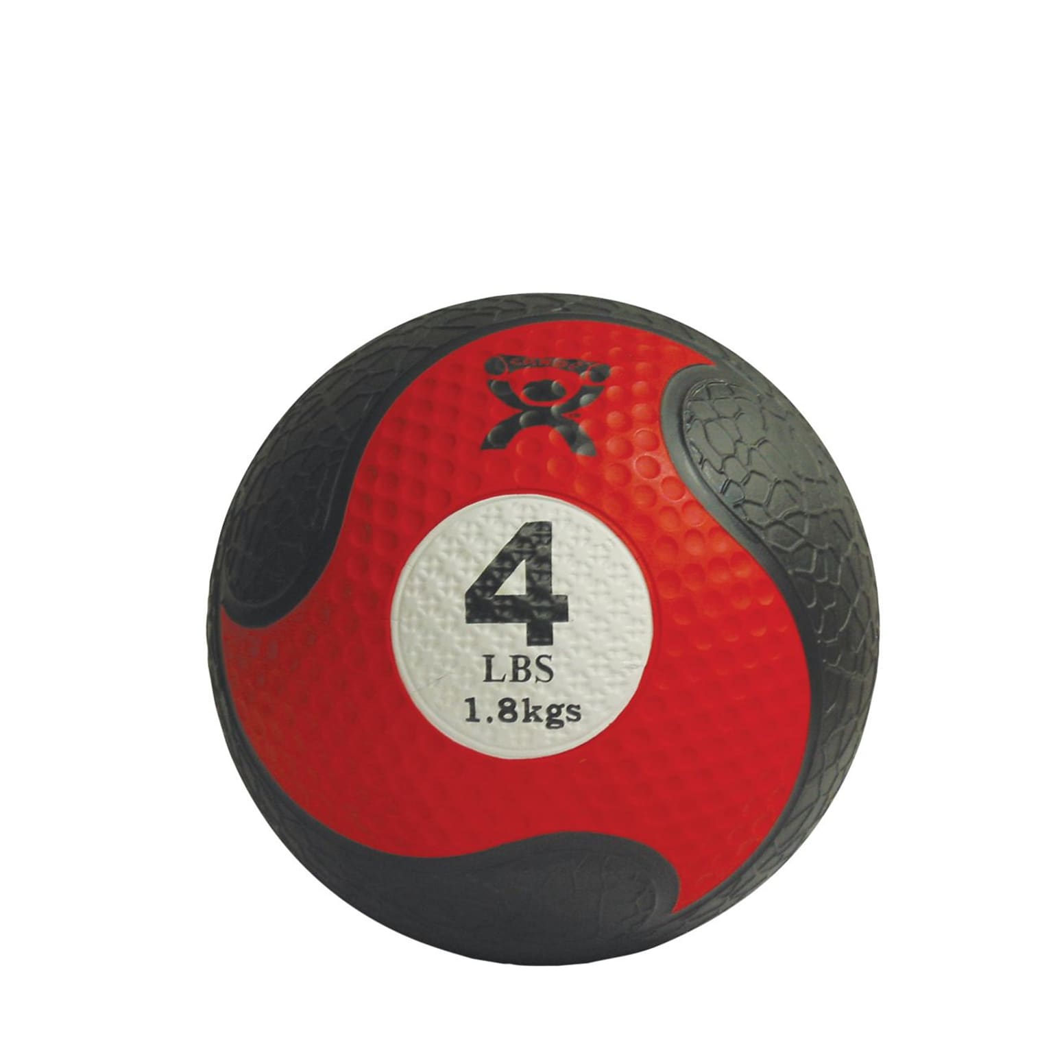 CanDo® Firm Medicine Ball; 8 Diameter, Red, 4 lb