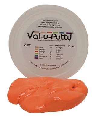 Val-u-Putty™ Exercise Putty; Orange (soft), 2 oz