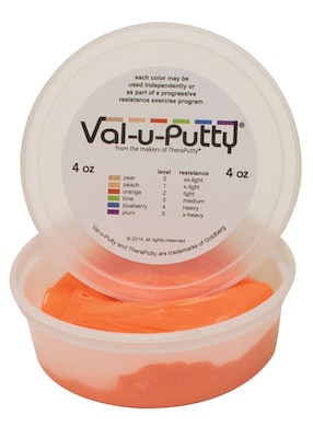 Val-u-Putty™ Exercise Putty; Orange (soft), 6 oz