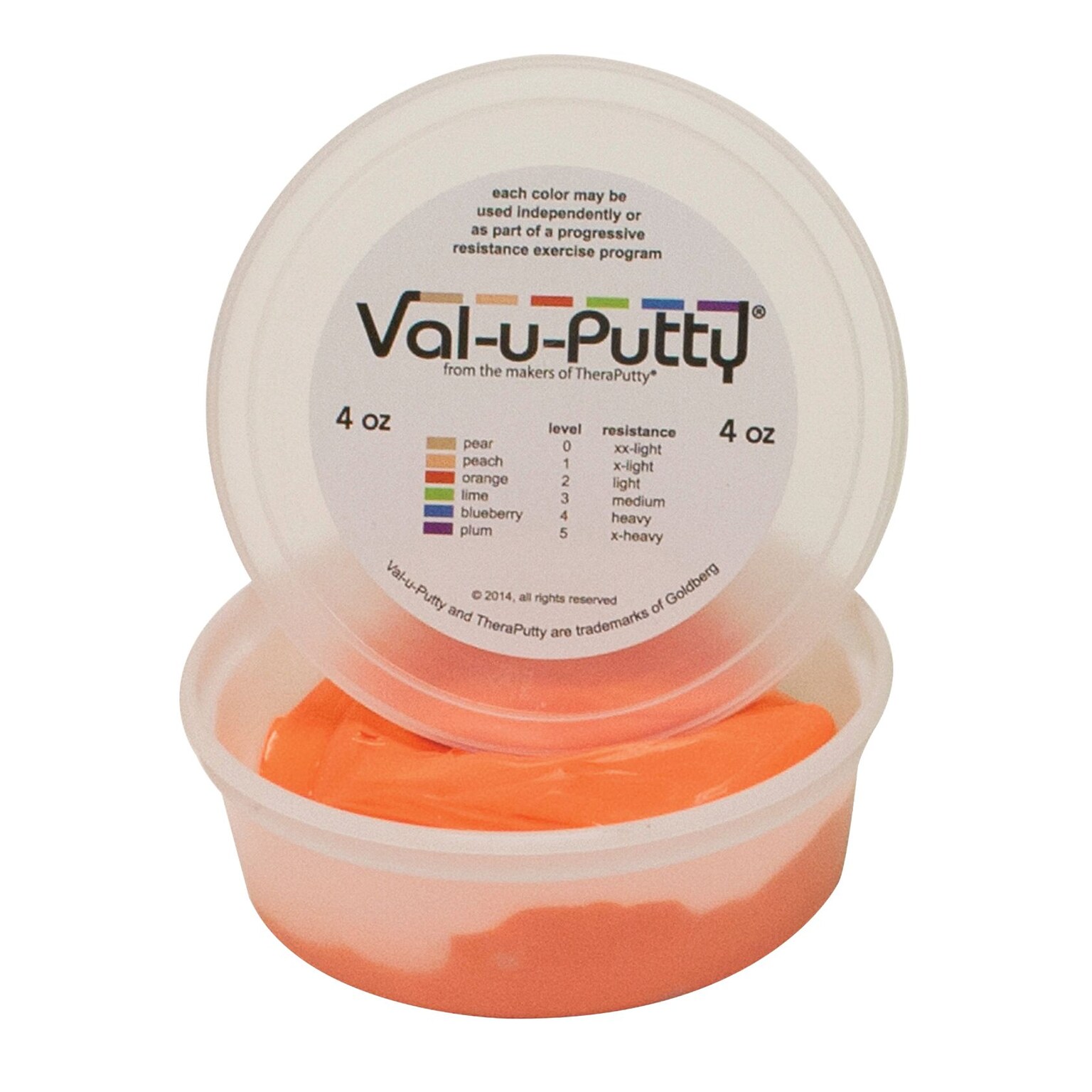 Val-u-Putty™ Exercise Putty; Orange (soft), 6 oz