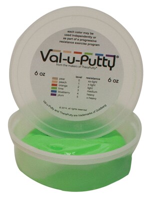 Val-u-Putty™ Exercise Putty; Lime (medium), 6 oz