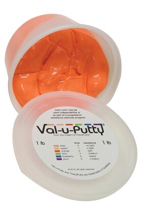 Val-u-Putty™ Exercise Putty; Orange (soft), 1 lb