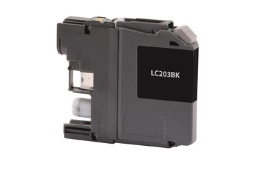 Quill Brand® Remanufactured Black High Yield Ink Cartridge Replacement for Brother LC203XL (LC203BKS