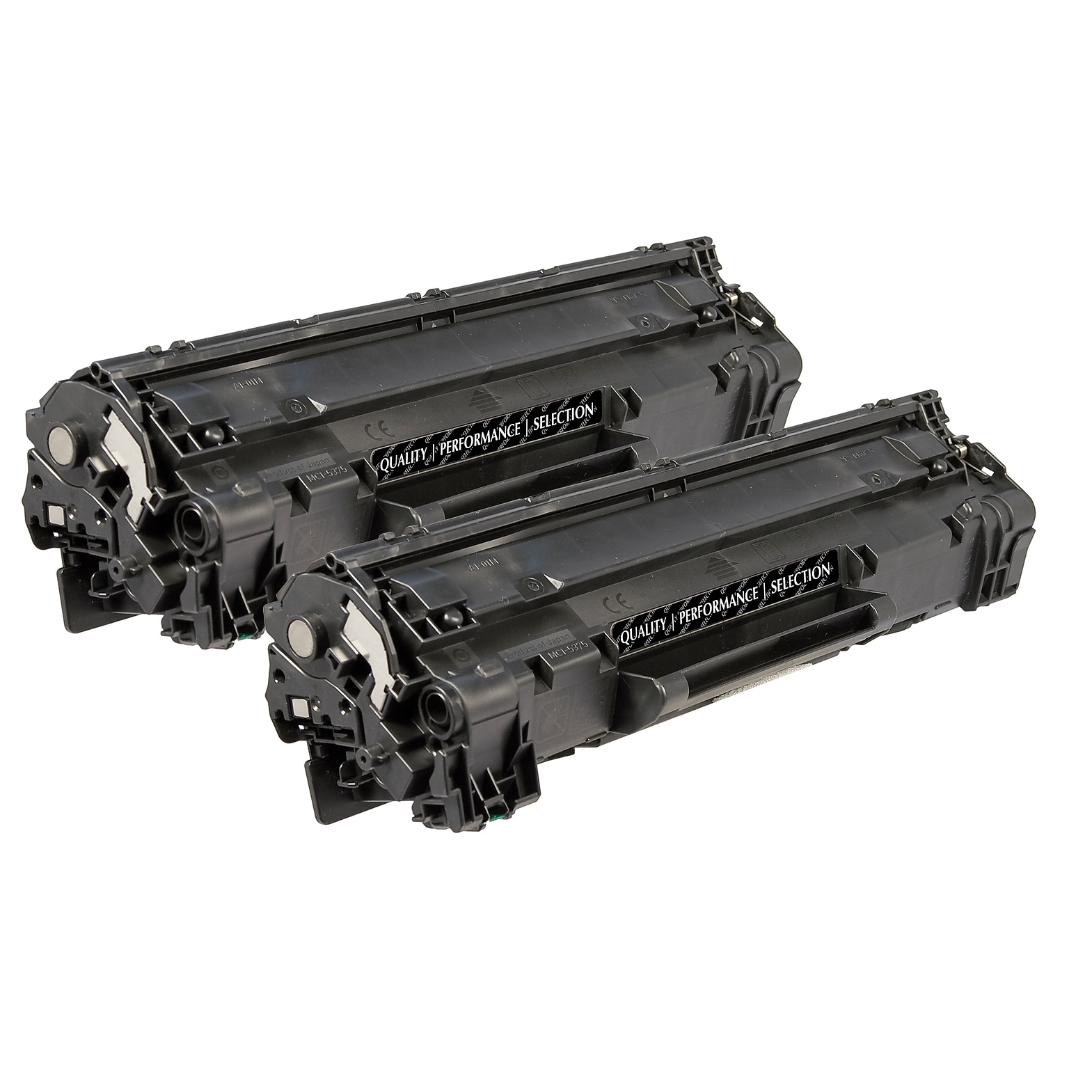 Quill Brand® Remanufactured Black Standard Yield Toner Cartridge Replacement for HP 85A (CE285A), 2/Pack (Lifetime Warranty)