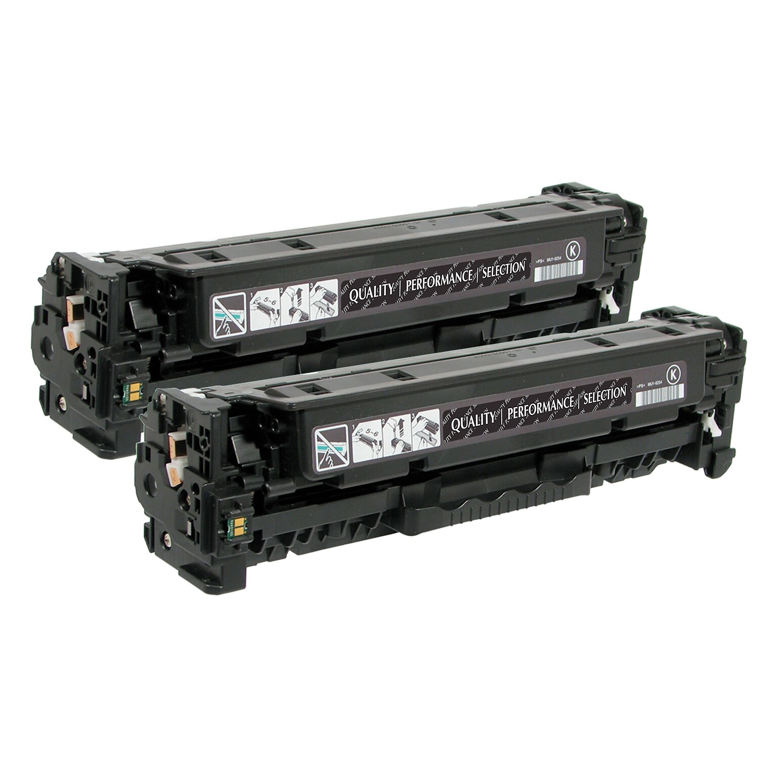 Quill Brand® Remanufactured Black High Yield Toner Cartridge Replacement for HP 305X (CE410XD), 2/Pack (Lifetime Warranty)