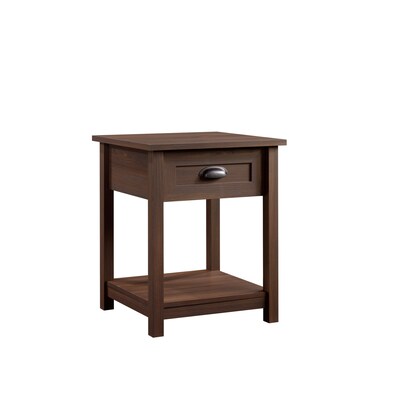 International Lux Nightstand With Open Drawer And Open Shelf Fossil Oak Sauder Accuweather Shop