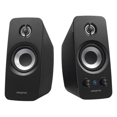 Creative T15 Bluetooth Wireless 2.0 Speaker System, Black