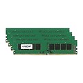 Crucial™ 64GB (4 x 16GB) DDR4 SDRAM UDIMM DDR4-2133/PC4-17000 Desktop/Laptop Memory Module (CT4K16G4DFD8213)