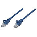 INTELLINET® 319980 Blue 50 RJ-45 Male/Male Cat5e Snag-free Booted UTP Network Cable for Network Device