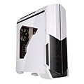 Thermaltake® Versa N21 Snow Window Mid-Tower Computer Chassis, Black/White (CA1D900M6WN00)