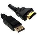 Xavier DisplayPort to HDMI Male/Male Audio/Video Cable, 6, Black (DPHDMI06B)