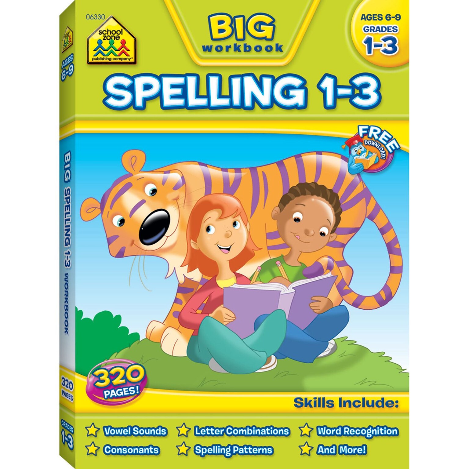 Big Workbook Spelling, Grades 1-3