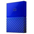 WD® My Passport 4TB Portable External Hard Drive, Blue (WDBYFT0040BBL-WESN)