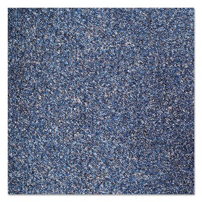 Crown® Rely-On Olefin Wiper Mat, Blue Marlin, 3 X 10