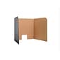 Flipside Products Computer Lab Privacy Screens, Large, 26" x 23" x 22", Pack of 3 (FLP61859)