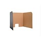 Flipside Products Computer Lab Privacy Screens, Large, 26" x 23" x 22", Pack of 12 (FLP61860)