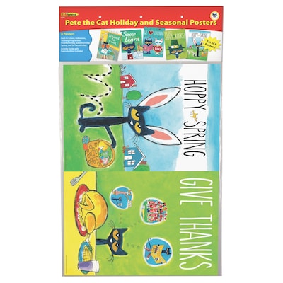 Pete the Cat® Holiday and Seasonal Poster Set