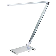 V-LIGHT LED Energy-Saving Task Lamp with Dimming Touch Switch, Silver (VSL129S)