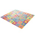 Hey! Play! Foam Floor Shapes Puzzle Learning Mat
