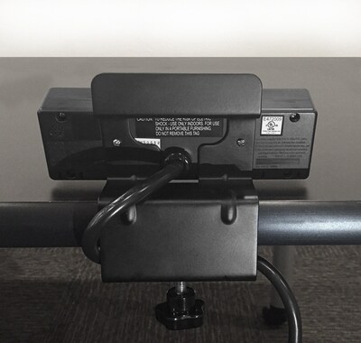 Diversified Woodcrafts Clamp Mount Outlet, 7.25" x 3" x 5.25", Black (251975)