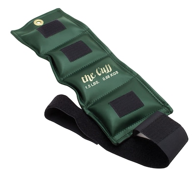 The Cuff® Original Ankle and Wrist Weight; 1.5 lb - Olive