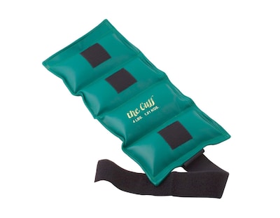 The Cuff® Original Ankle and Wrist Weight; 4 lb - Turquoise