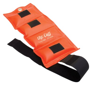 The Cuff® Original Ankle and Wrist Weight; 7.5 lb - Orange