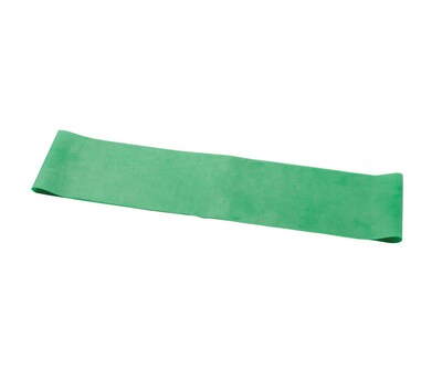 CanDo® Band Exercise Loop; 15 Long, Green, medium