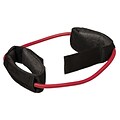CanDo® Exercise Tubing with Cuff Exerciser; 35, Red, light