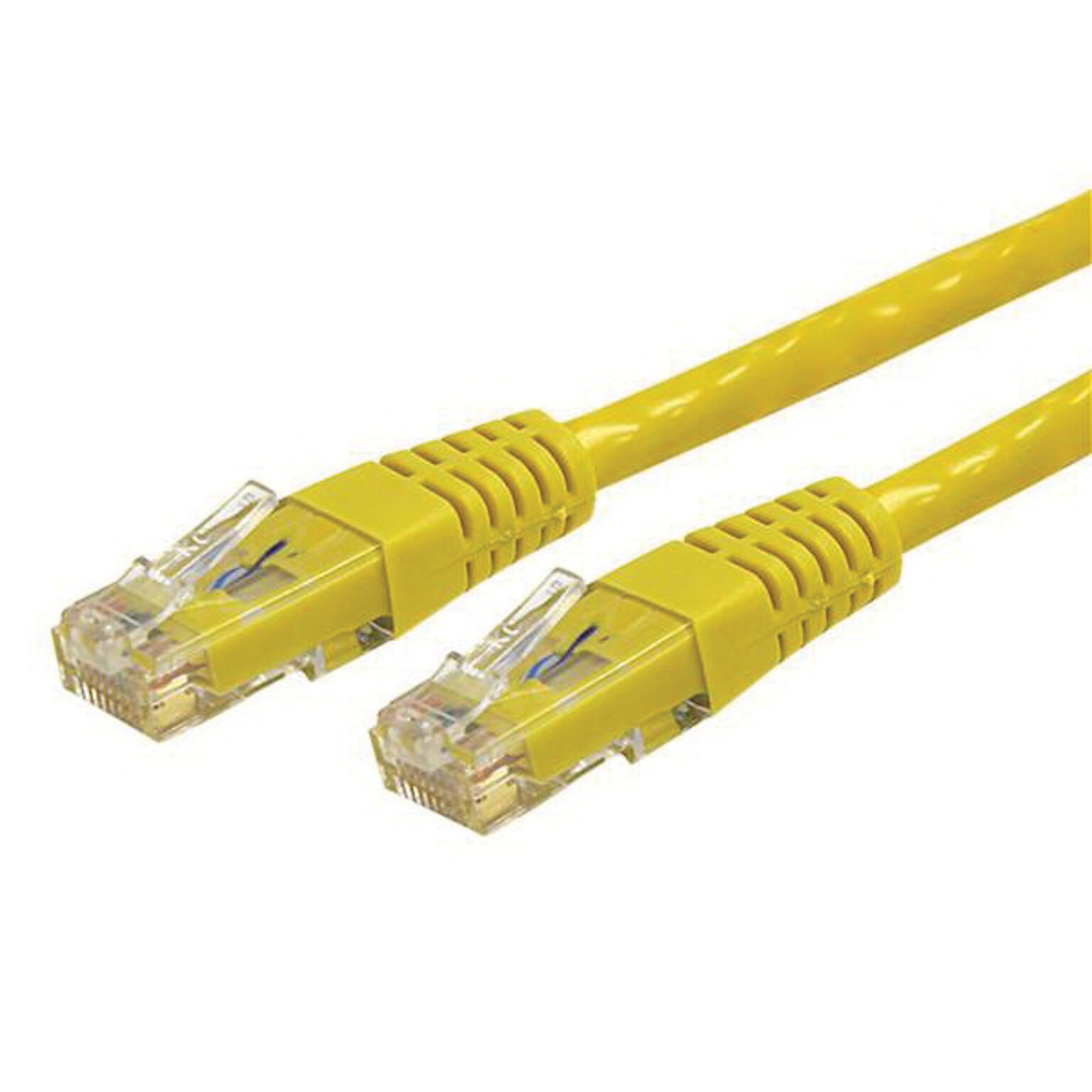 StarTech.com Yellow 20 RJ-45 Male/Male Cat6 UTP Patch Cable