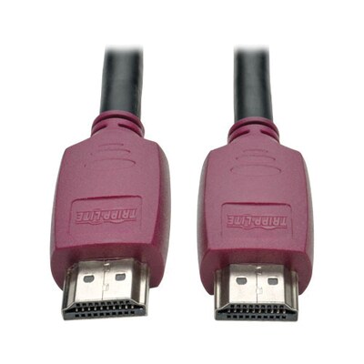 Tripp Lite® Premium High Speed HDMI Male/Male Audio/Video Cable with Ethernet, Black, 15 (P569-015-CERT)