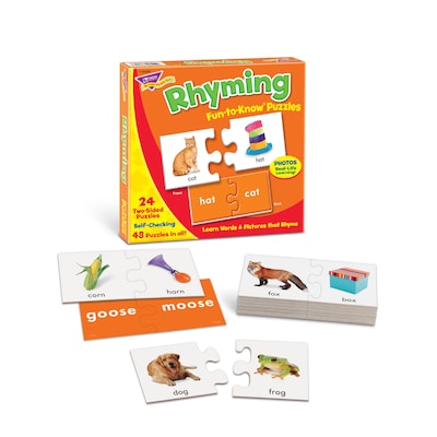 Trend Fun-To-Know Early Childhood Puzzles, Rhyming (T-36009)