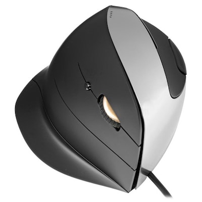 Evoluent Vertical Mouse VMCR Laser Mouse, Gray/Black