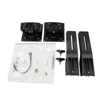 Ergotron Tall-User Kit for WorkFit Dual Monitor Mounting Kit, Up to 24, Black (97-615)