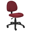 Boss Fabric Task Chair, Burgundy (B315-BY)