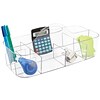 InterDesign Clarity Cosmetic Vanity Cabinet Organizer Tote for Makeup and Beauty Products, Clear (39