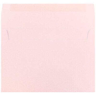 JAM Paper A8 Invitation Envelopes, 5.5 x 8.125, Baby Pink, 25/Pack (155629)