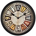 First Time® 14 License Plates Wall Clock