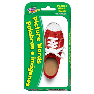 Trend® ESL & ELL Resources, Pocket Flash Cards, Picture Words