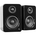 Kanto YU2 2Way Powered Desktop Speakers, Gloss Black