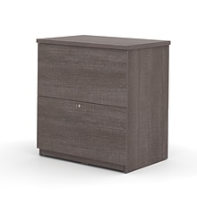 Bestar® Standard Lateral File in Bark Gray