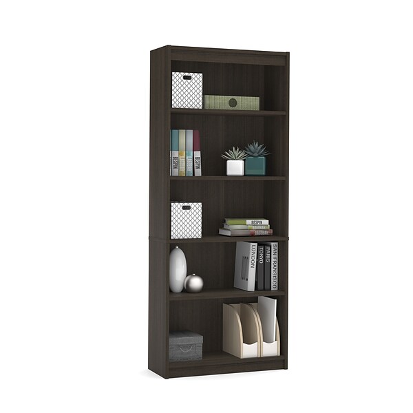 Bestar® Standard Bookcase in Dark Chocolate