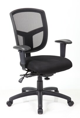 Bestar® Aero-Pro Office Chair, Mesh, Black (CHA-REG1031-18)