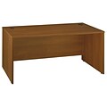 Bush Business Furniture Milano2 72W RH Single 2Drw Pedestal Credenza, Golden Anigre, Installed (WC67542AFA)